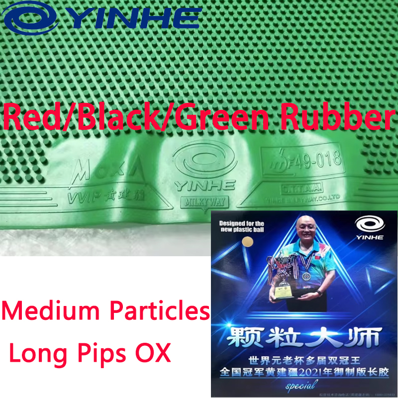 Table Tennis Rubber For Defensive Players - YINHE Long Pips OX Master Specially