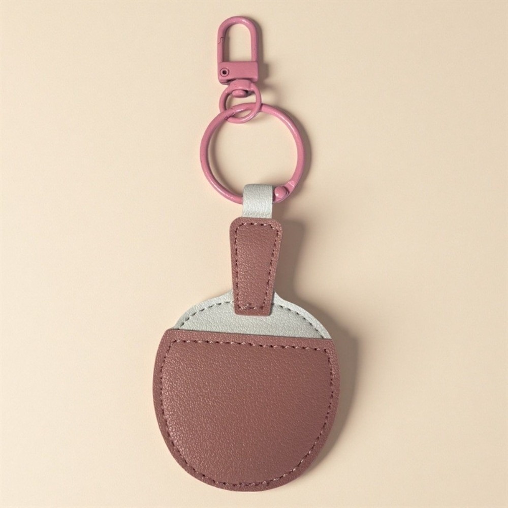 Table Tennis Animation - Funny Table Tennis Bats Keychain Cute