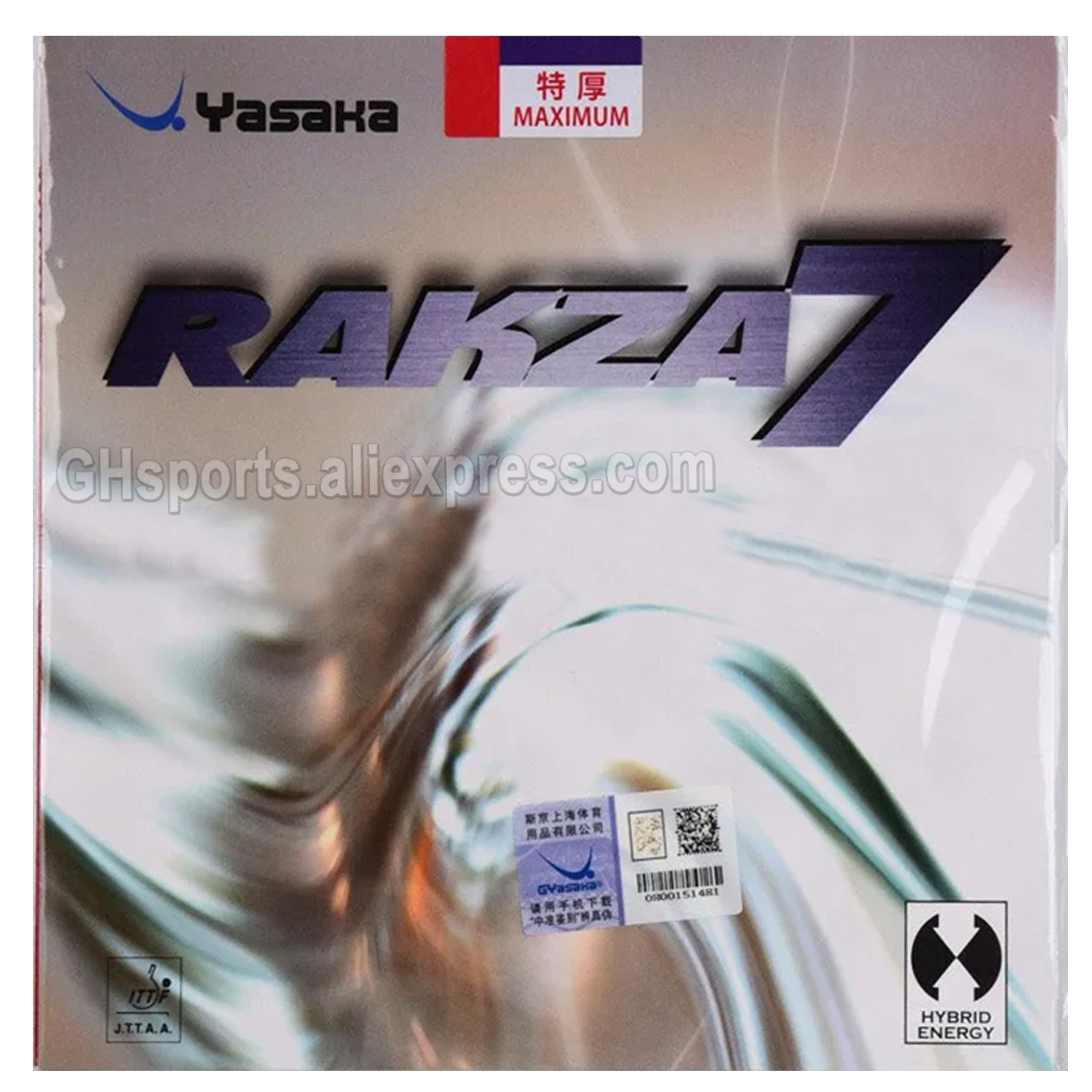 Table Tennis Joola - Yasaka RAKZA 7 SOFT and RAKZA