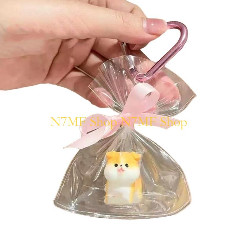 Table Tennis Animation - N7MF Handmade Holder Bag Pendant with