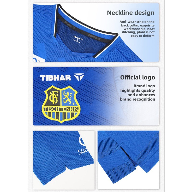 TIBHAR table tennis sportswear - Table Tennis League recensione e prezzo
