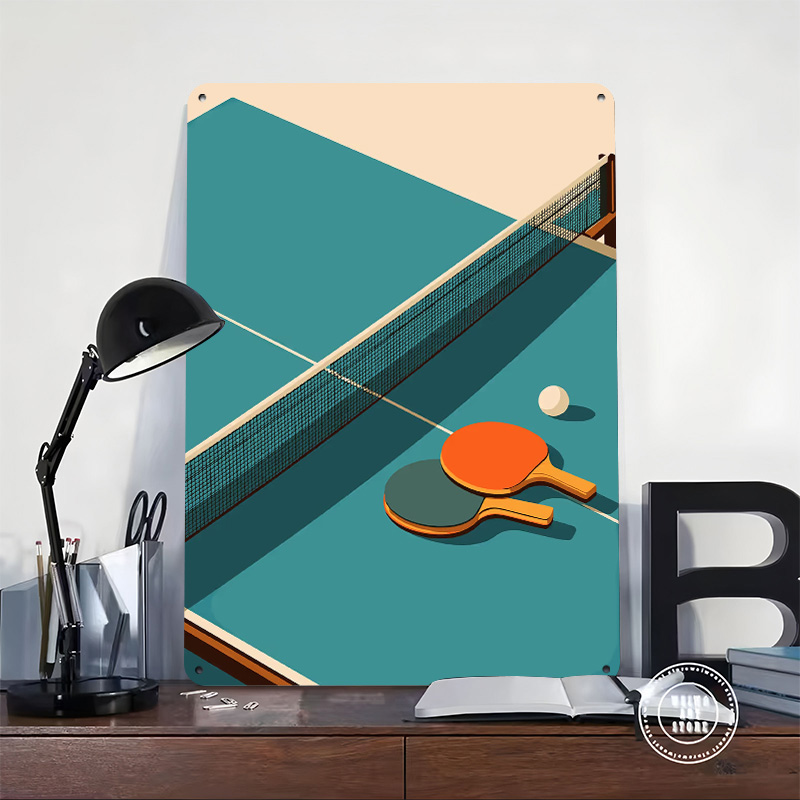 Table Tennis Still Life Illust - Table Tennis Illustration recensione e prezzo