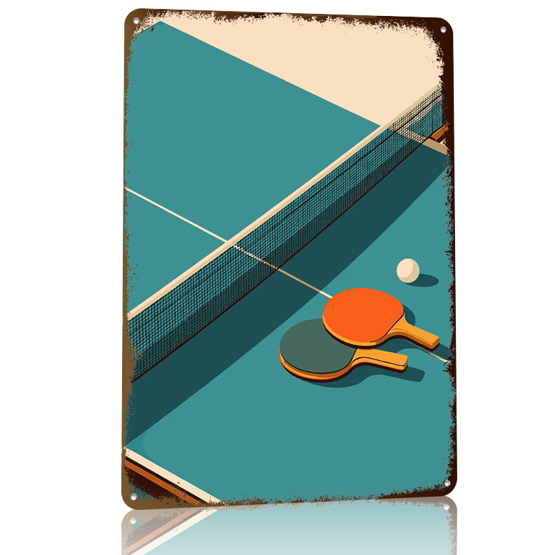 Table Tennis Still Life Illust - Table Tennis Illustration recensione e prezzo
