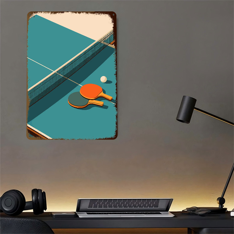 Table Tennis Still Life Illust - Table Tennis Illustration recensione e prezzo