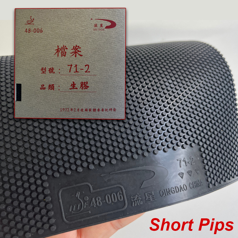 Meteor 71-2 Short Pips Table T - Table Tennis Rubber For Defensive Players recensione e prezzo