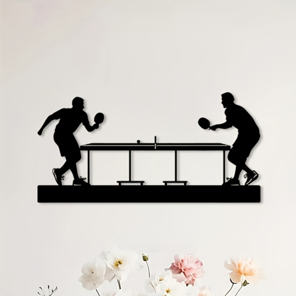 Iron Wall Art Table Tennis Pla - Table Tennis Athlete recensione e prezzo