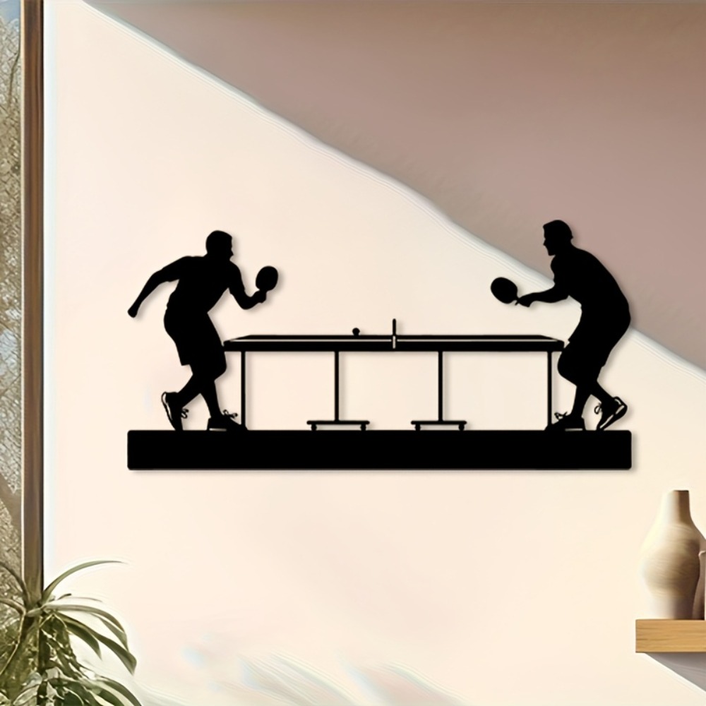 Iron Wall Art Table Tennis Pla - Table Tennis Athlete recensione e prezzo