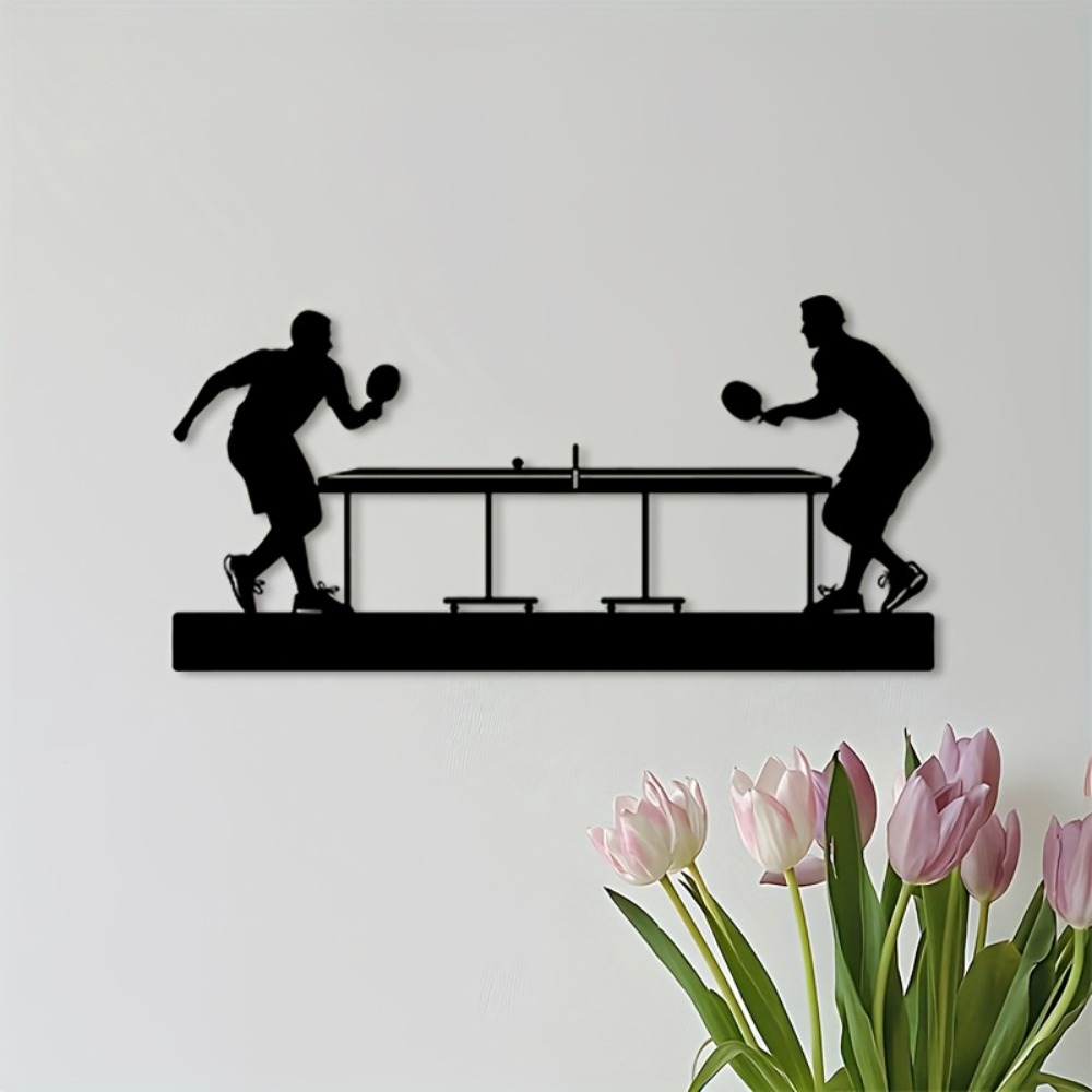 Iron Wall Art Table Tennis Pla - Table Tennis Athlete recensione e prezzo