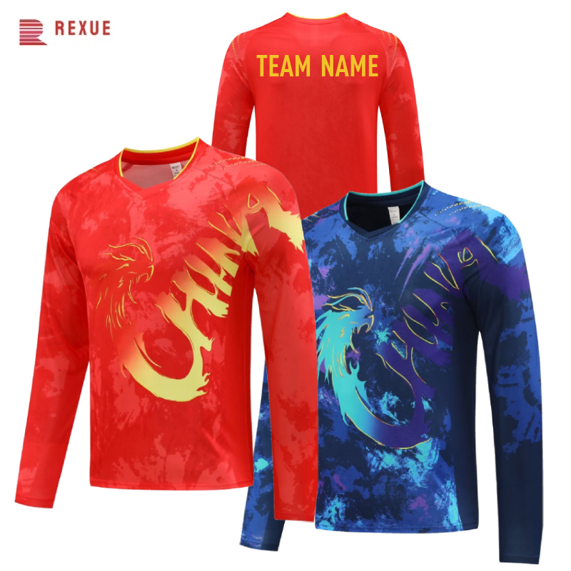 China Dragon Long Sleeve Table - Table Tennis Usa Team recensione e prezzo