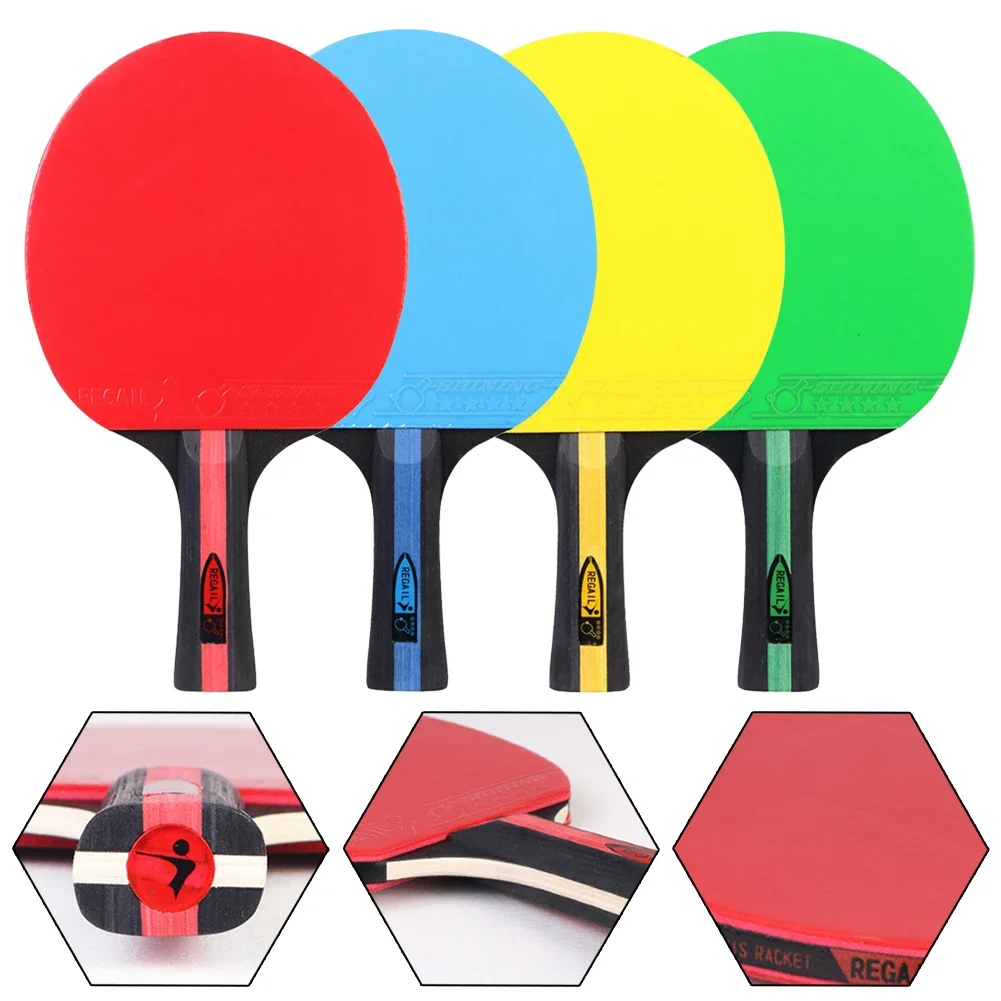 SPORTFUNSF Ping Pong Bat Table - Table Tennis Grip Types recensione e prezzo