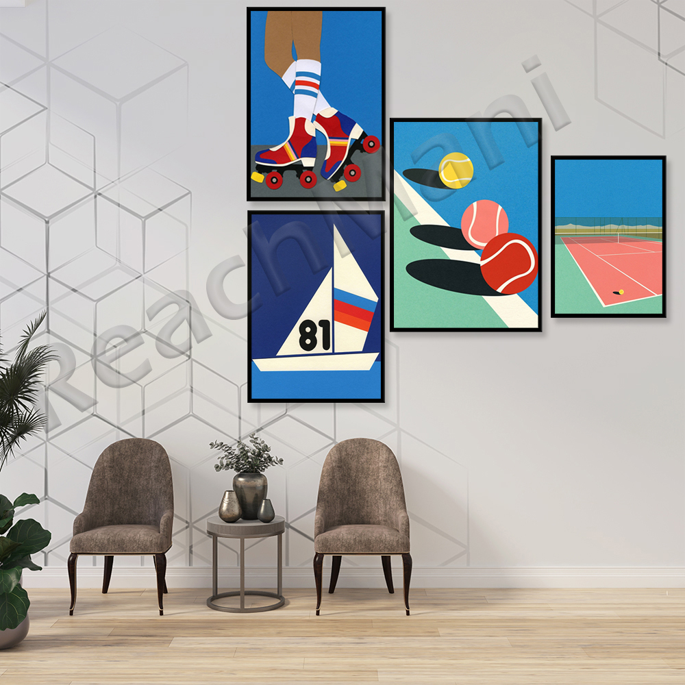 Table tennis poster,sport illu - Table Tennis Illustration recensione e prezzo