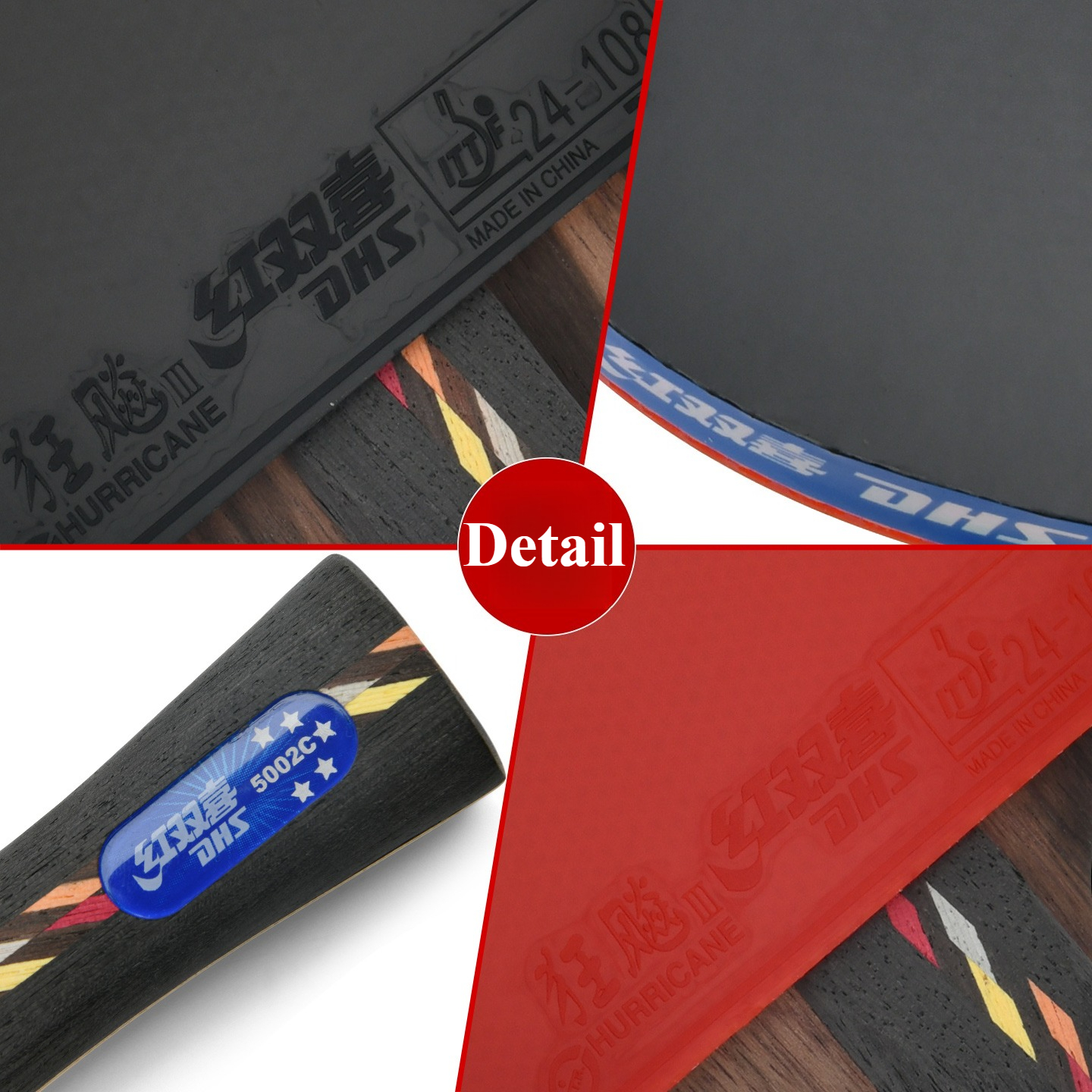 DHS Table Tennis Racket Profes - Table Tennis Grip Types recensione e prezzo