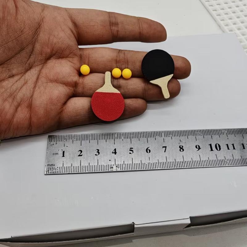 1Set Dollhouse Miniature Ping  - Table Tennis Animation recensione e prezzo